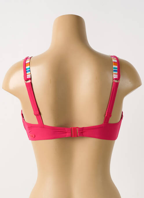 Haut de maillot de bain haut soutien-gorge emboitant haut soutien-gorge emboitant rose SLOGGI femme