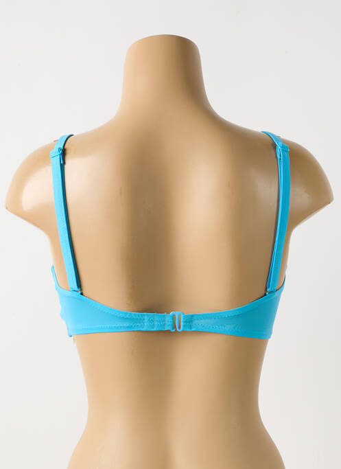 Haut de maillot de bain bleu SLOGGI pour femme