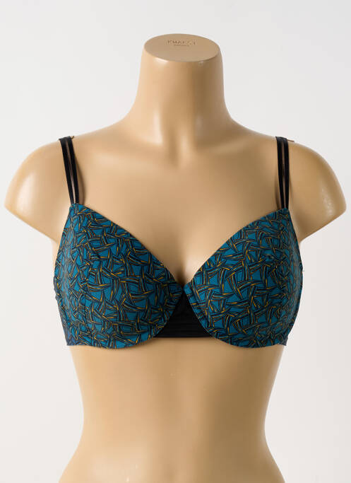 Soutien-gorge bleu NATURANA pour femme