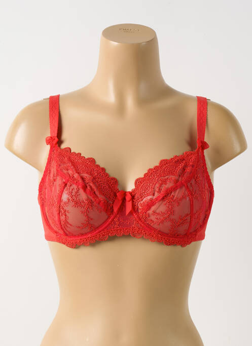 Soutien-gorge rouge EMPREINTE pour femme