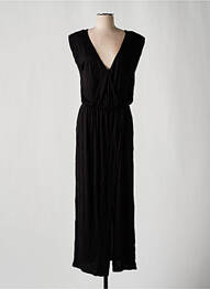 Robe longue sans manche sans manche noir DEELUXE femme