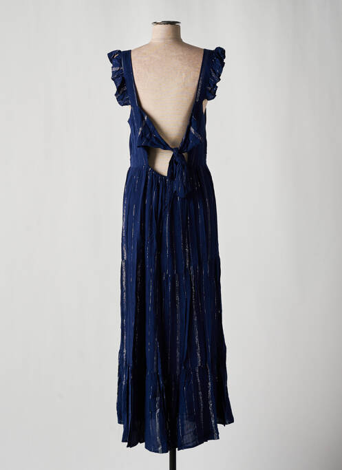 Robe longue bleu DEELUXE pour femme