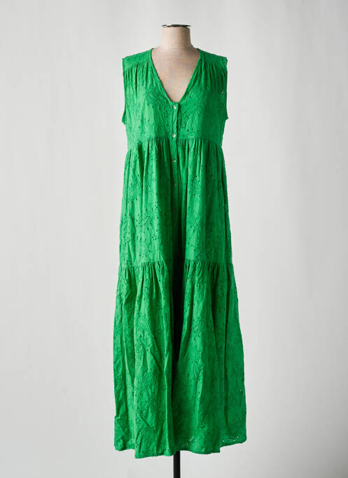 Robe longue vert BANDITAS FROM MARSEILLE pour femme