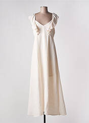 Robe longue beige VERO MODA pour femme seconde vue