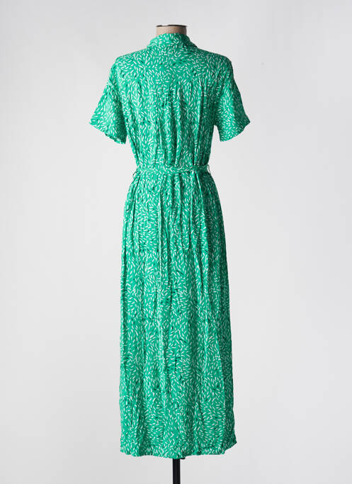 Robe longue vert VERO MODA pour femme