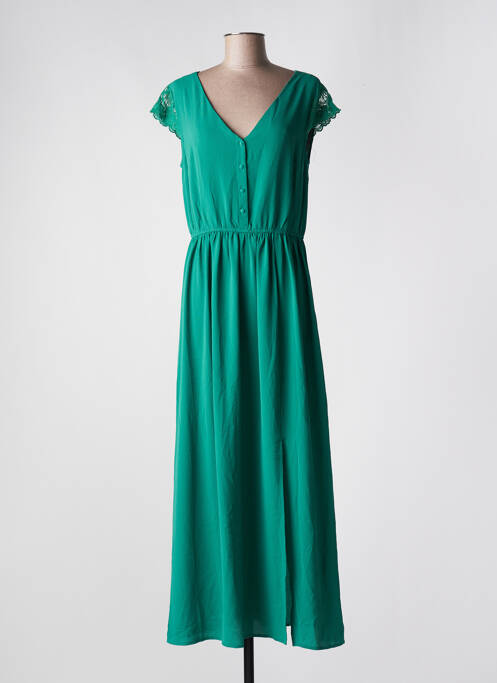 Robe longue vert Y'COO pour femme