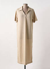 Robe longue beige B.YOUNG pour femme seconde vue