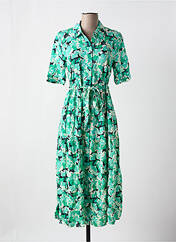 Robe mi-longue vert PIECES pour femme seconde vue