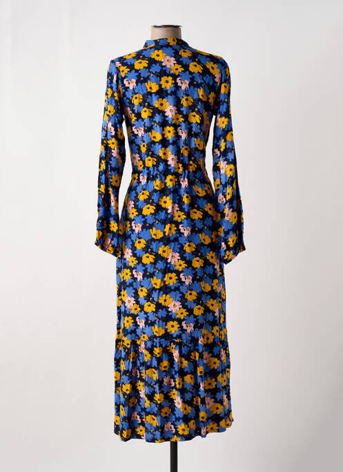 Robe longue manches longues manches longues bleu COMPAÑIA FANTASTICA femme