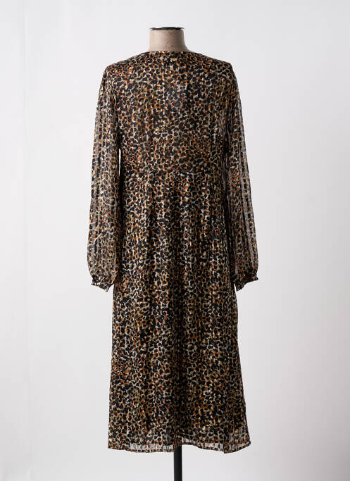 Robe mi-longue noir DEELUXE pour femme