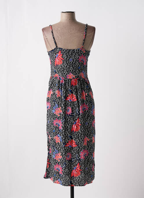 Robe mi-longue noir PIECES pour femme