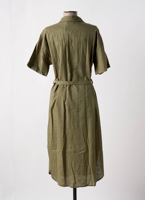 Robe mi-longue vert DEELUXE pour femme