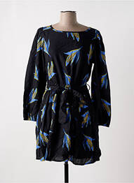 Robe courte manches longues manches longues noir COMPAÑIA FANTASTICA femme