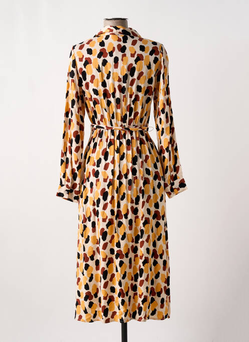 Robe mi-longue beige COMPAÑIA FANTASTICA femme