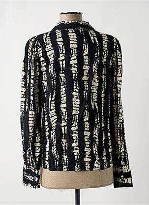 Chemisier coupe cintrée manches longues noir VERO MODA femme