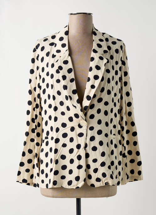 Blazer beige COMPAÑIA FANTASTICA pour femme