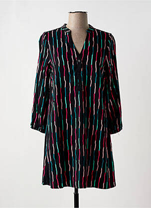 Robe courte manches longues manches longues noir COMPAÑIA FANTASTICA femme