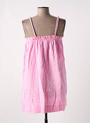 Robe courte fines bretelles rose VERO MODA femme