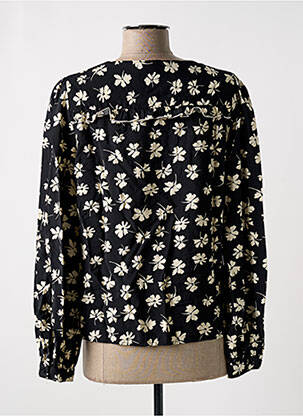 Blouse imprimé fantaisie manches longues noir VERO MODA femme