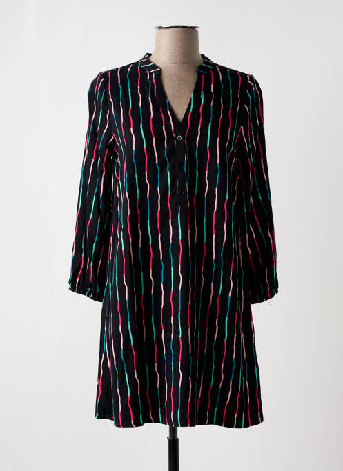 Robe courte manches longues manches longues noir COMPAÑIA FANTASTICA femme