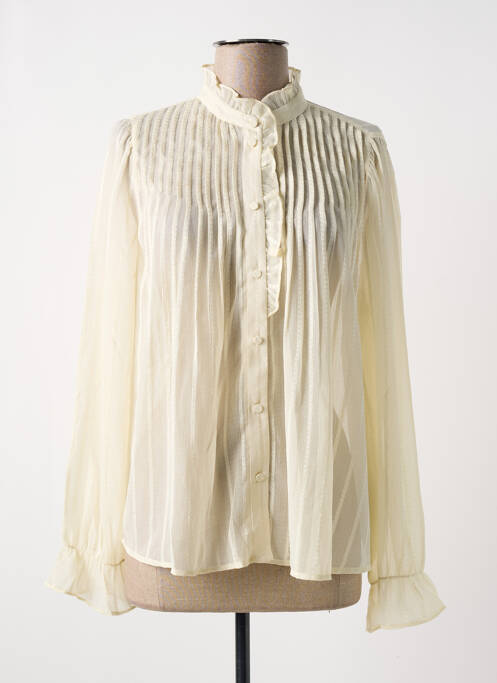 Blouse beige VERO MODA pour femme