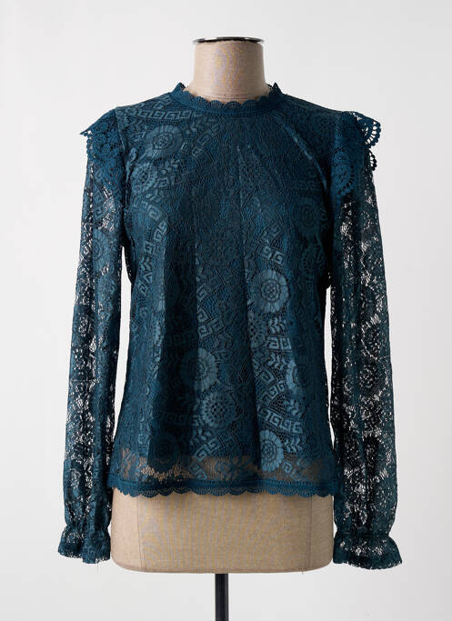 Blouse bleu PIECES pour femme