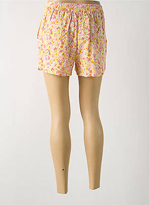 Short coupe droite jaune VERO MODA femme