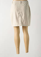 Jupe courte beige VERO MODA pour femme seconde vue