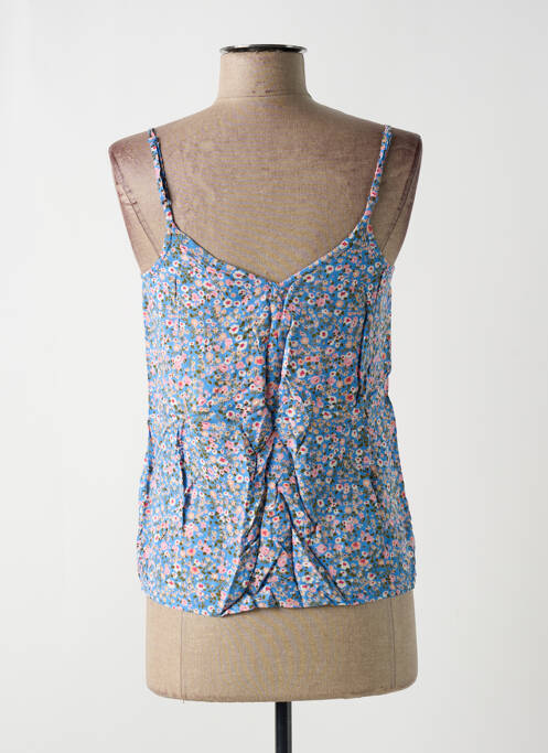 Top bleu PIECES pour femme