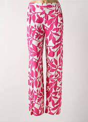 Pantalon large rose VERO MODA pour femme seconde vue