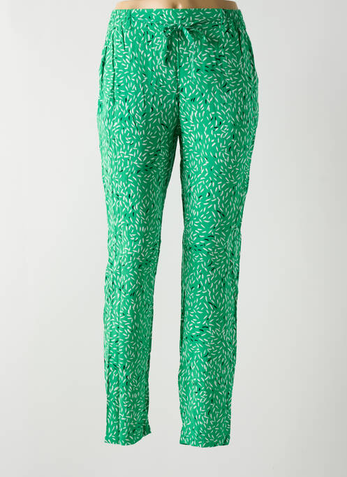 Pantalon droit vert VERO MODA pour femme