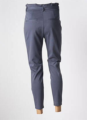 Pantalon 7/8 fermeture zippée sous rabat avec crochet gris VERO MODA femme