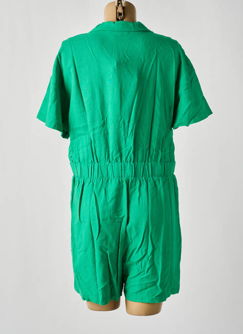Combishort vert VERO MODA pour femme