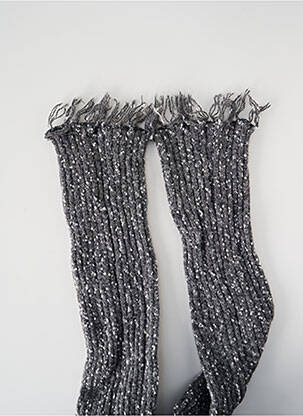 Echarpe stretch gris BERTHE AUX GRANDS PIEDS femme