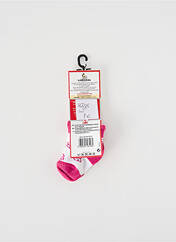 Chaussettes rose LABONAL pour fille seconde vue