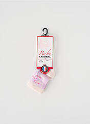 Chaussettes violet LABONAL pour fille seconde vue