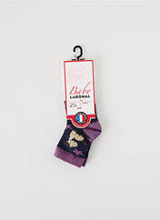 Chaussettes violet LABONAL pour fille seconde vue