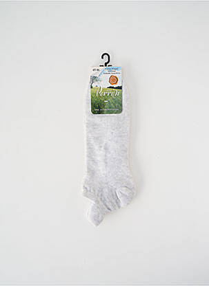 Chaussettes gris PERRIN pour homme