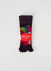 Mitaines violet BERTHE AUX GRANDS PIEDS pour fille seconde vue