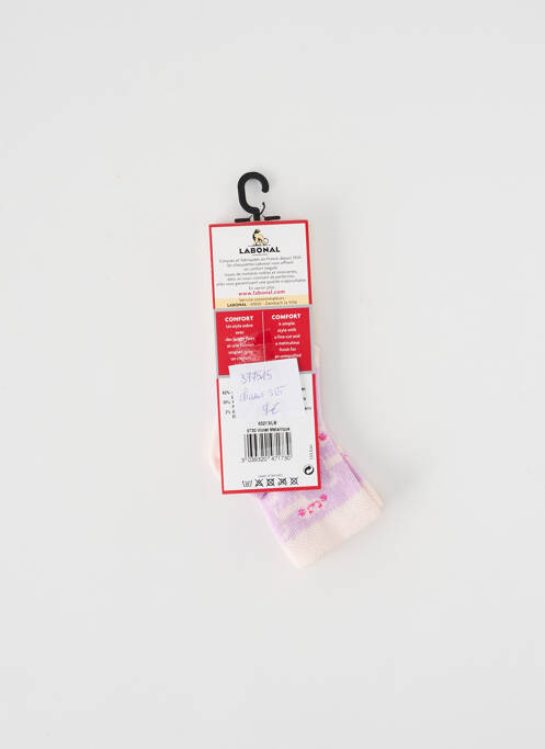 Chaussettes violet LABONAL pour fille