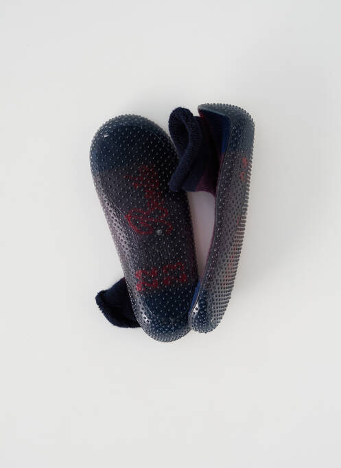 Chaussons/Pantoufles bleu BERTHE AUX GRANDS PIEDS pour enfant