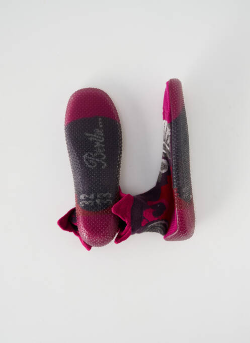 Chaussons/Pantoufles rose BERTHE AUX GRANDS PIEDS pour fille