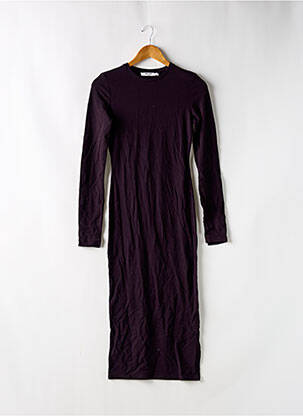 Robe longue manches longues manches longues violet NA-KD femme