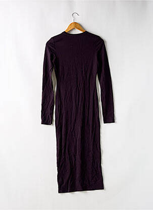 Robe longue manches longues manches longues violet NA-KD femme