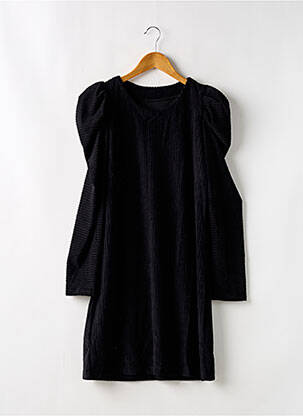 Robe courte manches longues manches longues noir SANS MARQUE femme
