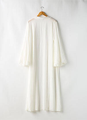 Veste kimono coupe fluide blanc BOOHOO femme
