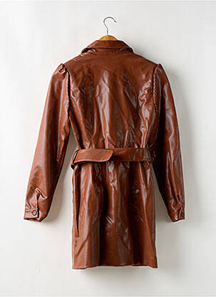 Robe courte manches longues manches longues marron CAMILA COELHO femme