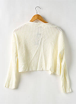 Gilet manches longues manches 3/4 beige NASTY GAL femme