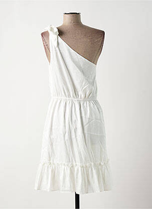 Robe courte sans manche sans manche blanc MOLLY BRACKEN femme