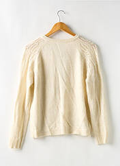 Gilet manches longues beige SANS MARQUE pour femme seconde vue